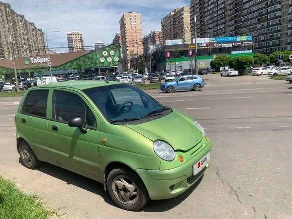 2006 Daewoo Matiz I Рестайлинг, зелёный, 150000 рублей
