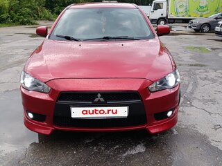 2008 Mitsubishi Lancer X, красный, 695000 рублей, вид 2