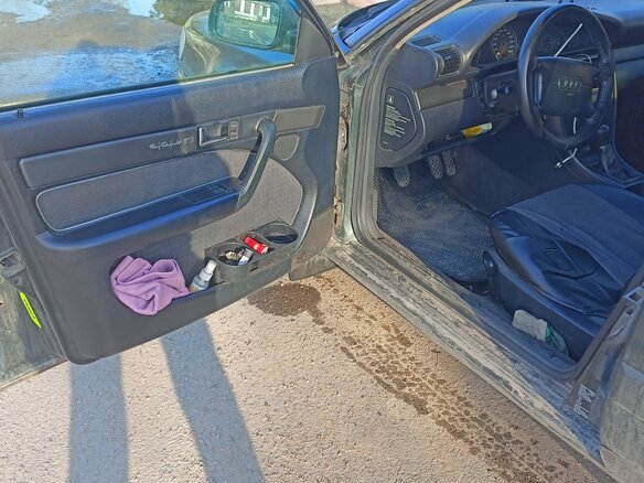 1997 Audi A6 I (C4), зелёный, 300000 рублей - вид 7