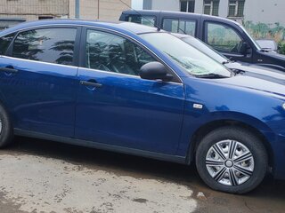 2013 Nissan Almera III (G15), синий, 579000 рублей, вид 2
