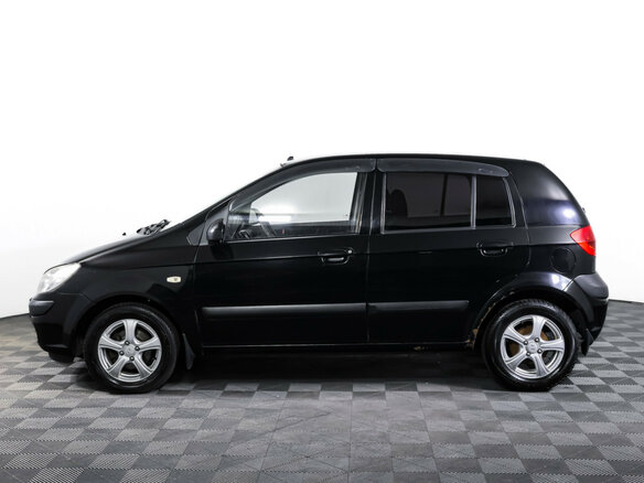 2008 Hyundai Getz I Рестайлинг, чёрный - вид 8