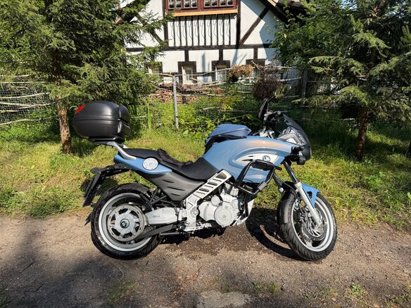 2001 BMW F 650 CS, синий, 490000 рублей - вид 13