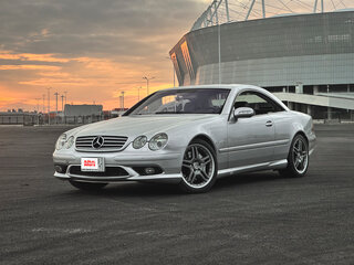 2002 Mercedes-Benz CL-Класс AMG 55 AMG I (C215) Рестайлинг, серебристый, 3200000 рублей, вид 1