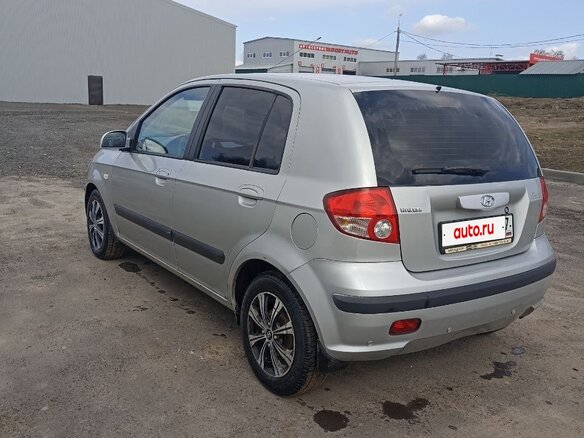2004 Hyundai Getz I, серебристый - вид 7