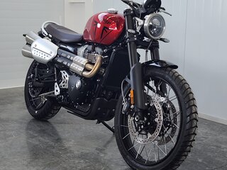 2024 Triumph Scrambler, красный, 1389000 рублей, вид 3