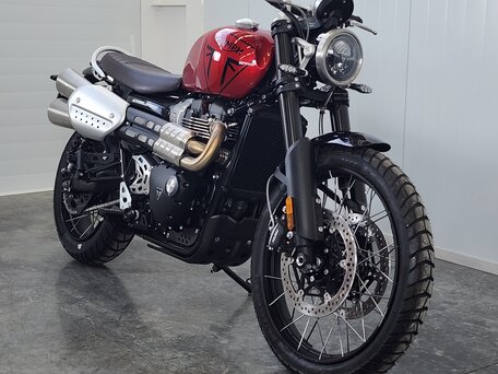 2024 Triumph Scrambler, красный, 1389000 рублей, вид 3