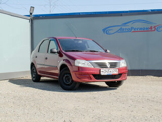 2012 Renault Logan I Рестайлинг, красный, 350000 рублей, вид 5