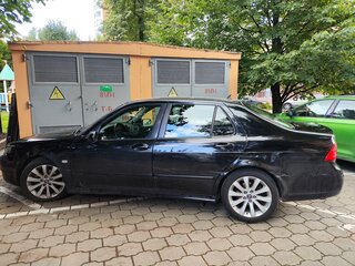 2007 Saab 9-5 I Рестайлинг 2, чёрный, 500000 рублей, вид 4