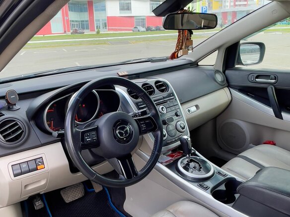 2007 Mazda CX-7 I, пурпурный, 600000 рублей - вид 8