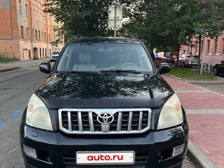 2007 Toyota Land Cruiser Prado 120 Series Рестайлинг, чёрный, 1380000 рублей, вид 2