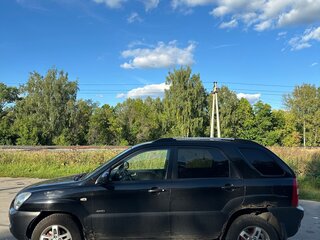2006 Kia Sportage II, чёрный, 450000 рублей, вид 2