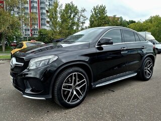 2017 Mercedes-Benz GLE Coupe 400 I (C292), чёрный, 4299000 рублей, вид 3