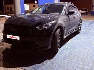 2012 Infiniti FX37 II (S51) Рестайлинг, чёрный, 1950000 рублей, вид 2