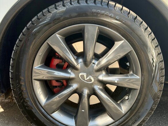 2017 Infiniti QX50 I Рестайлинг, белый, 1400000 рублей - вид 9