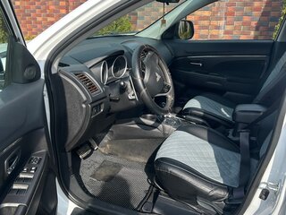 2014 Mitsubishi ASX I Рестайлинг, белый, 1290000 рублей, вид 5
