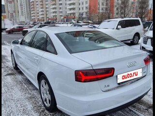 2015 Audi A6 IV (C7) Рестайлинг, белый, 2000000 рублей, вид 4