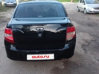 2012 Lada (ВАЗ) Granta I, чёрный, 195000 рублей, вид 3