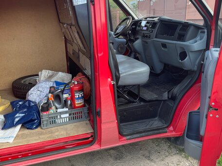 2007 Ford Transit, красный, 1500000 рублей, вид 4