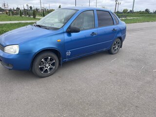 2006 Lada (ВАЗ) Kalina I, синий, 165000 рублей, вид 3
