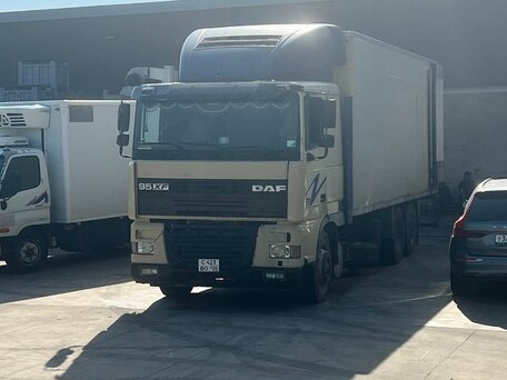 1998 DAF XF 95, бежевый, 2100000 рублей, вид 2