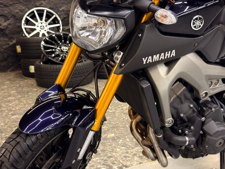 2015 Yamaha MT-09 (FZ-09), фиолетовый, 600000 рублей, вид 4