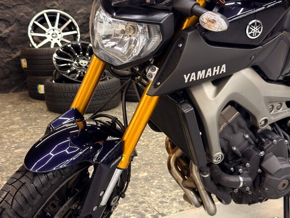2015 Yamaha MT-09 (FZ-09), фиолетовый, 600000 рублей - вид 3