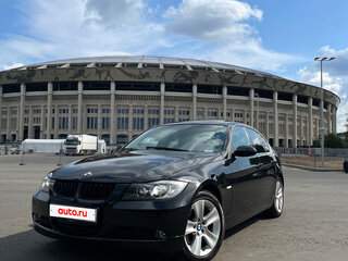 2005 BMW 3 серии 330xi V (E90/E91/E92/E93), чёрный, 1170000 рублей, вид 1
