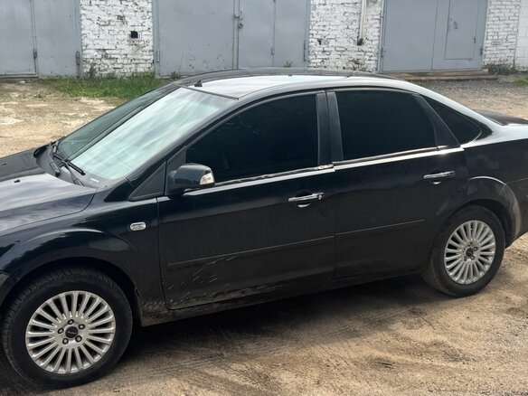 2006 Ford Focus II, чёрный - вид 4