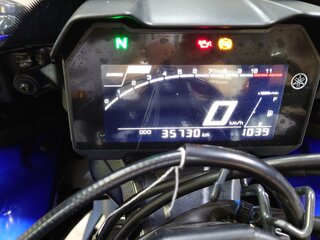 2021 Yamaha YZF-R7, синий, 685000 рублей, вид 3