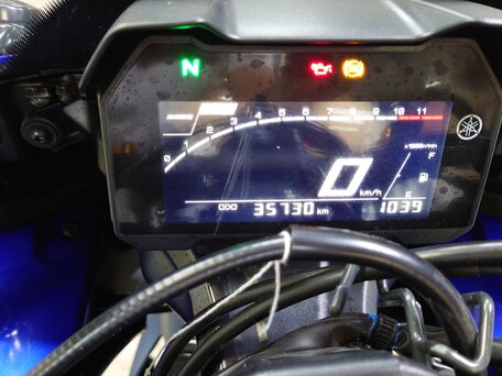 2021 Yamaha YZF-R7, синий, 685000 рублей, вид 3