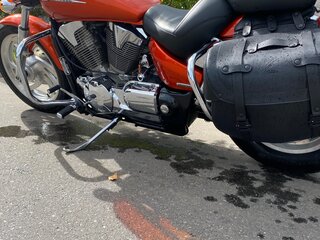 2006 Honda VTX 1300, оранжевый, 750000 рублей, вид 5