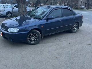 2006 Kia Spectra I Рестайлинг 2, синий, 310000 рублей, вид 2