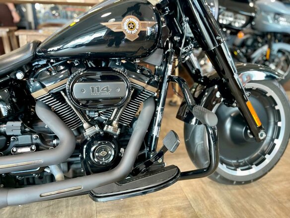 2020 Harley-Davidson Fat Boy, чёрный, 3500000 рублей - вид 14