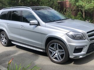 2014 Mercedes-Benz GL-Класс 350 II (X166), серебристый, 3700000 рублей, вид 3