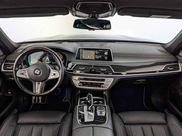2021 BMW 7 серии Long 750Li xDrive VI (G11/G12) Рестайлинг, синий, 6750000 рублей - вид 14