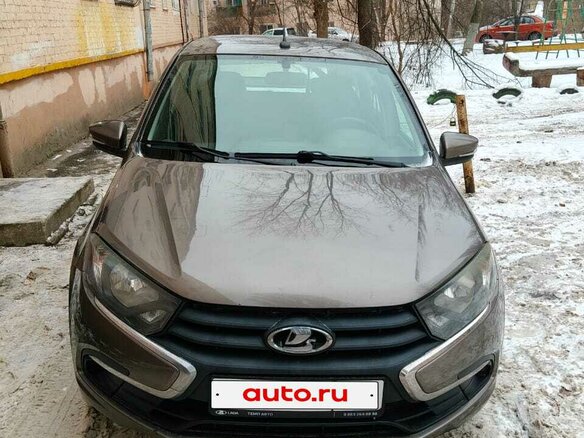 2019 Lada (ВАЗ) Granta I Рестайлинг, коричневый, 699000 рублей - вид 1