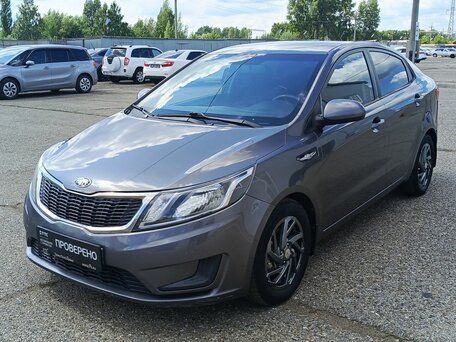 2014 Kia Rio III, серый, 505000 рублей, вид 1