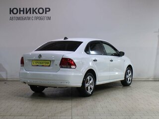 2014 Volkswagen Polo V, белый, 559000 рублей, вид 2