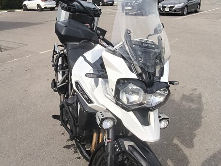 2016 Triumph Tiger 1200, белый, 1230000 рублей, вид 2