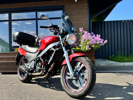 1996 Honda NTV 650, красный, 290000 рублей, вид 2