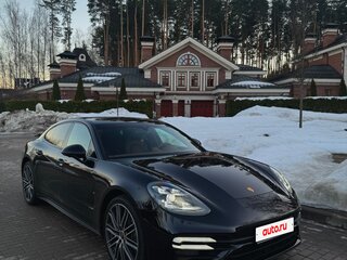 2021 Porsche Panamera 4 II Рестайлинг, чёрный, 10100000 рублей, вид 1