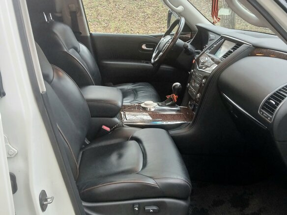 2014 Nissan Patrol VI (Y62) Рестайлинг, белый, 2550000 рублей - вид 8