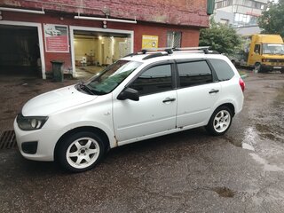 2013 Lada (ВАЗ) Kalina II, белый, 420000 рублей, вид 2