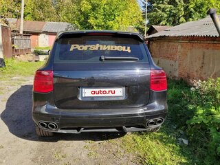 2007 Porsche Cayenne Turbo I Рестайлинг (957), чёрный, 1050000 рублей, вид 5