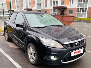 2009 Ford Focus II Рестайлинг, чёрный, 700000 рублей, вид 1