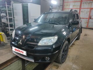 2007 Mitsubishi Outlander I, чёрный, 600000 рублей, вид 2