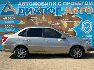2020 Lada (ВАЗ) Granta I Рестайлинг, серый, 440000 рублей, вид 4
