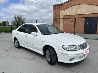 2002 Nissan Bluebird Sylphy I (G10), белый, 400000 рублей, вид 4