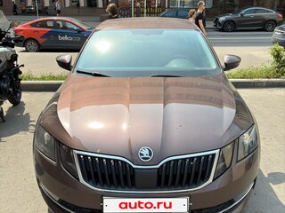 2017 Skoda Octavia III (A7) Рестайлинг, коричневый, 1300000 рублей, вид 1
