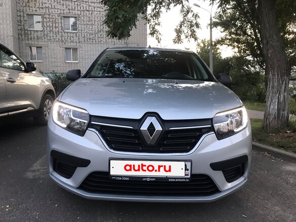 2020 Renault Logan II Рестайлинг, серый, 1090000 рублей - вид 1
